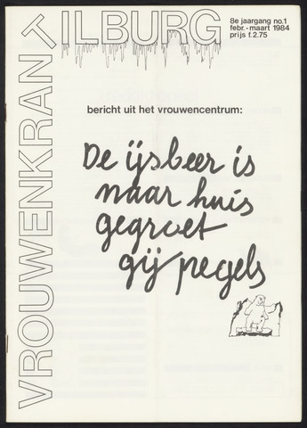 Vrouwenkrant Tilburg 1984-02-01