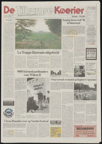 Weekblad De Tilburgse Koerier 1998-08-20