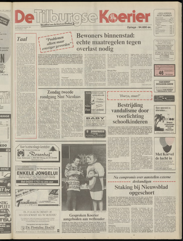 Weekblad De Tilburgse Koerier 1991-11-28