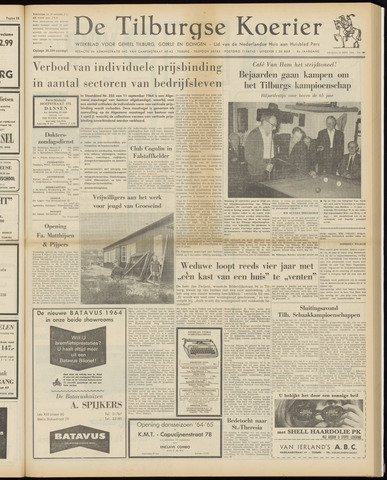 Weekblad De Tilburgse Koerier 1964-09-18
