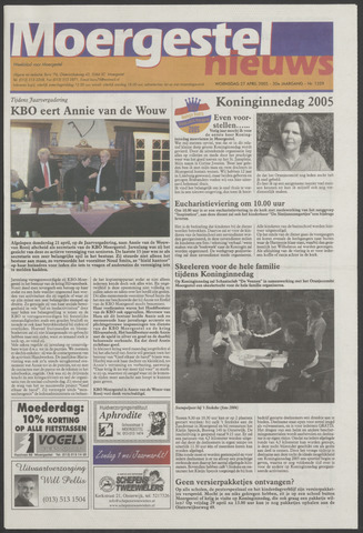 Weekblad Moergestels Nieuws 2005-04-27