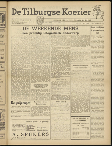 Weekblad De Tilburgse Koerier 1959-05-01