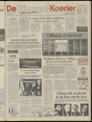Weekblad De Tilburgse Koerier 1986-09-18