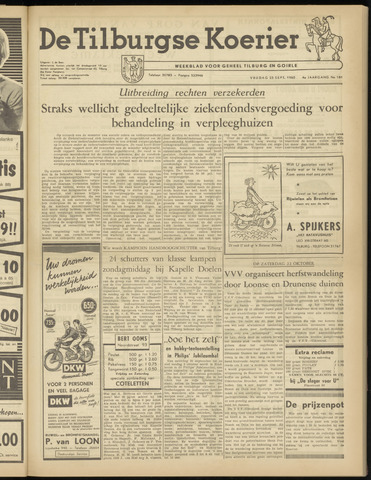 Weekblad De Tilburgse Koerier 1960-09-30