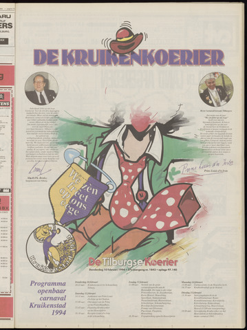 Weekblad De Tilburgse Koerier 1994-02-10