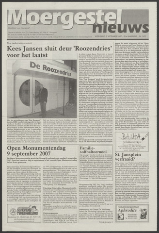 Weekblad Moergestels Nieuws 2007-09-05