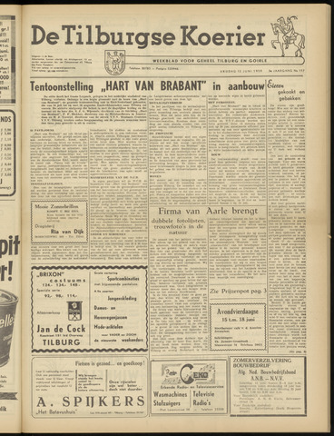 Weekblad De Tilburgse Koerier 1959-06-12