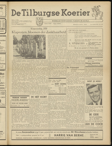 Weekblad De Tilburgse Koerier 1959-11-06