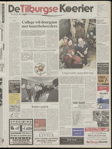 Weekblad De Tilburgse Koerier 2003-01-30