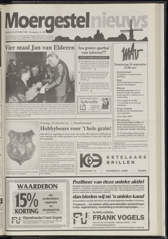 Weekblad Moergestels Nieuws 1993-09-29