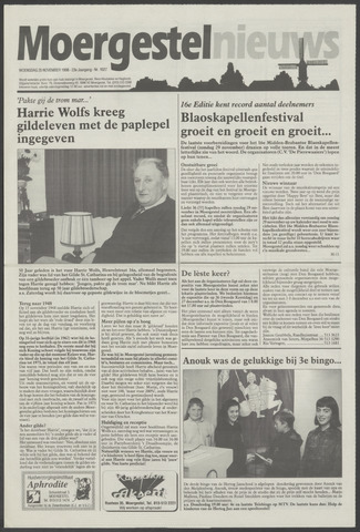 Weekblad Moergestels Nieuws 1998-11-25