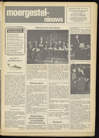 Weekblad Moergestels Nieuws 1977-02-09