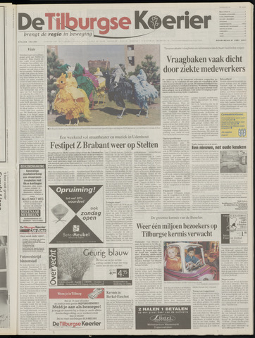 Weekblad De Tilburgse Koerier 2001-06-21