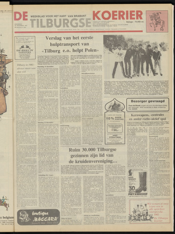 Weekblad De Tilburgse Koerier 1981-12-30