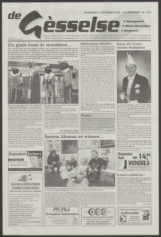 Weekblad Moergestels Nieuws 2002-11-13
