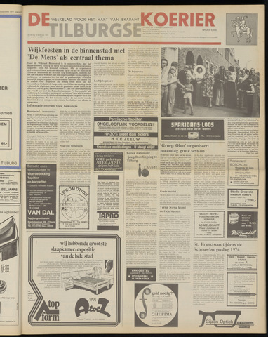 Weekblad De Tilburgse Koerier 1974-09-19
