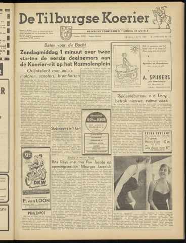 Weekblad De Tilburgse Koerier 1960-09-02