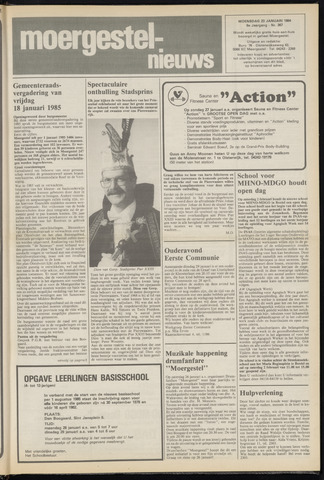 Weekblad Moergestels Nieuws 1985-01-23