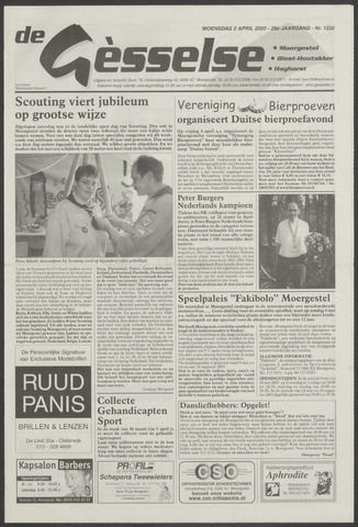 Weekblad Moergestels Nieuws 2003-04-02