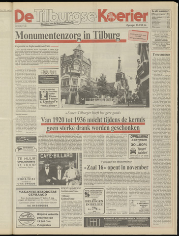 Weekblad De Tilburgse Koerier 1986-07-03