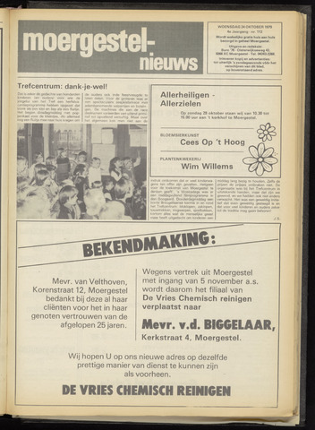 Weekblad Moergestels Nieuws 1979-10-24