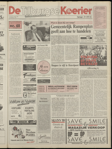 Weekblad De Tilburgse Koerier 1989-10-19