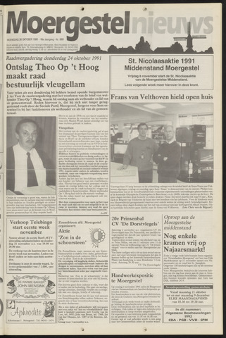 Weekblad Moergestels Nieuws 1991-10-30