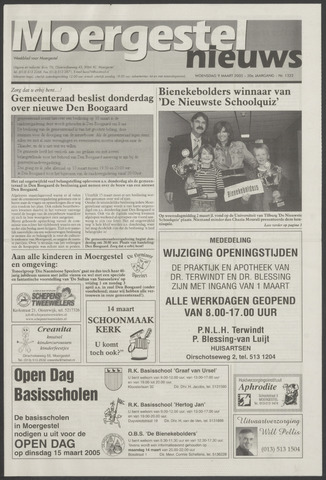 Weekblad Moergestels Nieuws 2005-03-09