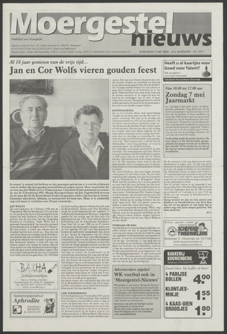 Weekblad Moergestels Nieuws 2006-05-03