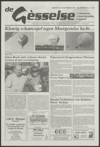 Weekblad Moergestels Nieuws 2003-09-24