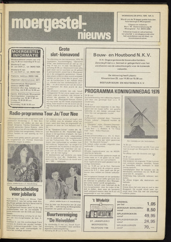 Weekblad Moergestels Nieuws 1976-04-28