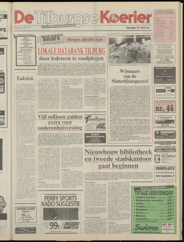 Weekblad De Tilburgse Koerier 1989-11-30