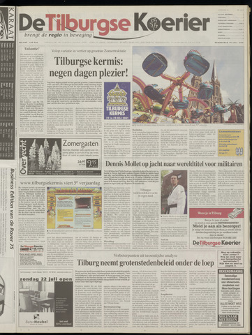 Weekblad De Tilburgse Koerier 2001-07-19