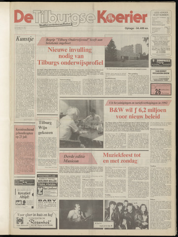 Weekblad De Tilburgse Koerier 1991-07-04