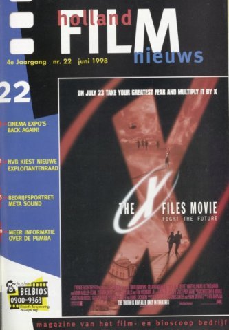 Holland Film Nieuws 1998-06-01