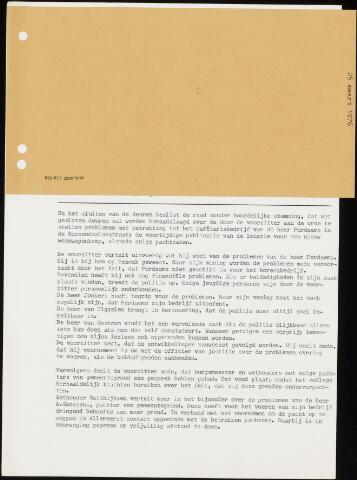 Wouw: Notulen gemeenteraad (besloten), 1976 / 1989 1976