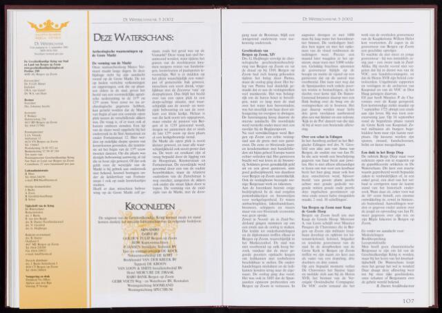 De Waterschans 2002-09-01