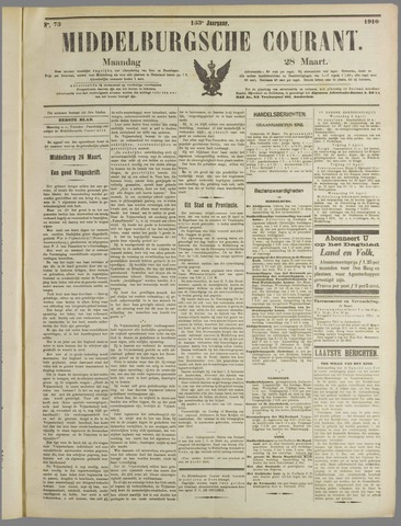Middelburgsche Courant 1910-03-28