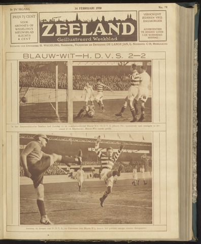 Zeeland. Geïllustreerd Weekblad 1930-02-14