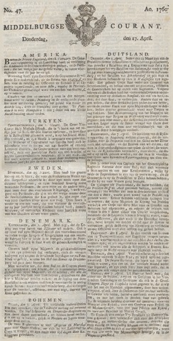 Middelburgsche Courant 1760-04-17