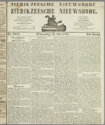 Zierikzeesche Nieuwsbode 1856-05-21