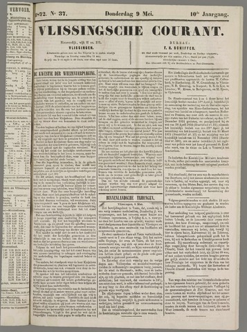 Vlissingse Courant 1872-05-09
