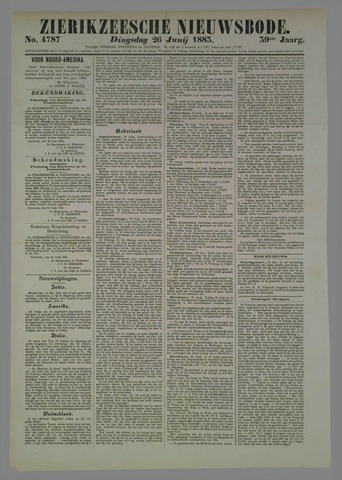 Zierikzeesche Nieuwsbode 1883-06-26