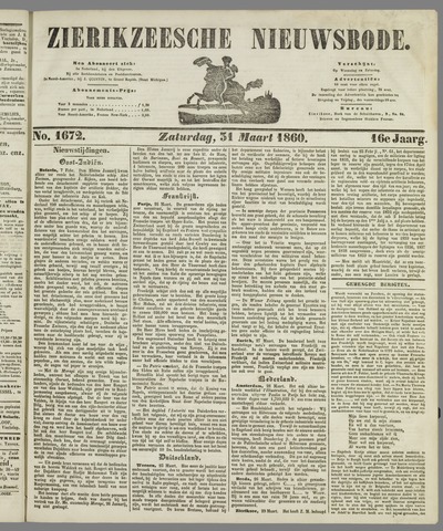 Zierikzeesche Nieuwsbode 1860-03-31