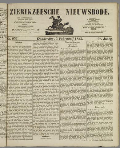 Zierikzeesche Nieuwsbode 1853-02-03