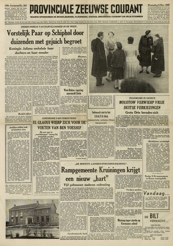 Provinciale Zeeuwse Courant 1955-11-09