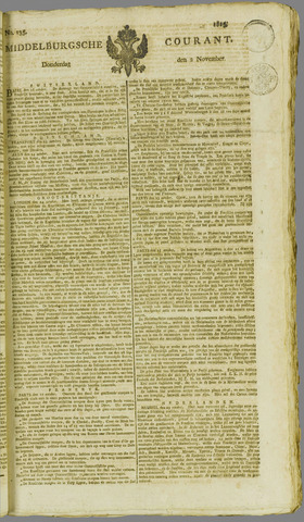 Middelburgsche Courant 1815-11-02