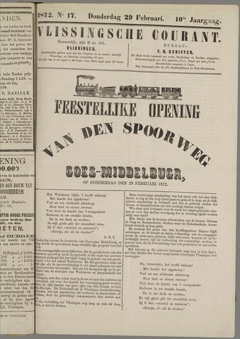 Vlissingse Courant 1872-02-29