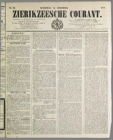 Zierikzeesche Courant 1871-11-15