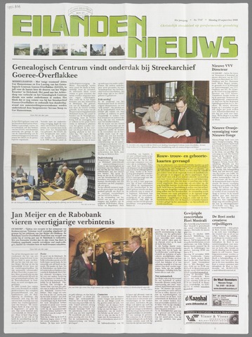Eilanden-nieuws. Christelijk streekblad op gereformeerde grondslag 2008-09-23